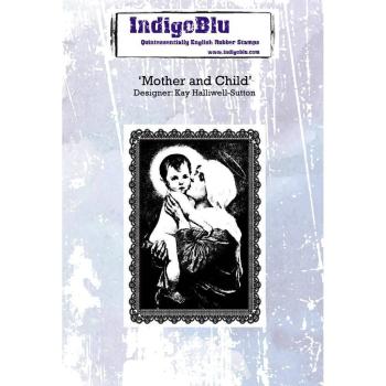 IndigoBlu Cling Mounted Stamp Mother and Child #IND0267