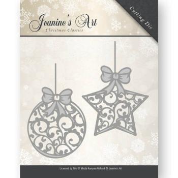 Jeanines Art Die Christmas Ornaments #JAD10010