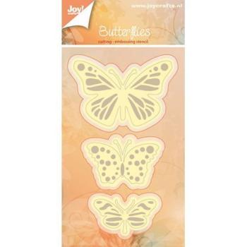 Joy!Crafts Basis Stanzschablone Schmetterlingen