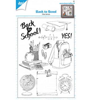 Joy!Crafts Clear Stamp Set Back to School 6410/0528