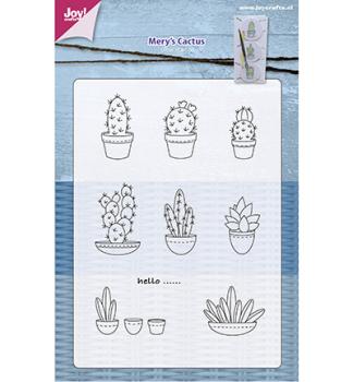 JoyCrafts Clear Stamps Mery's Cactus #6410/0445
