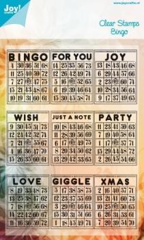 Joy!Crafts Clear Stamps Set Bingo