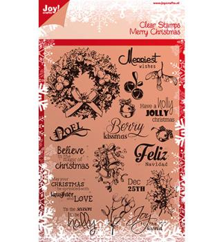 Joy!Crafts Clearstamp - Merry Christmas