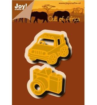 JoyCrafts Cutting Embossing Jeep and Camera