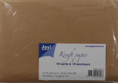 Joy!Crafts Kraft C6 Kartenset #8001/0011