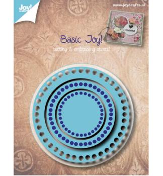 Joy!Crafts Präge- und Stanzschablone Basic Joy - Zirkel