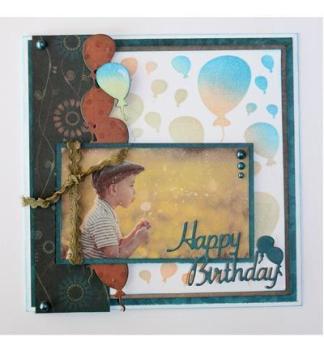 Joy!Crafts Stanzschablone Happy Birthday #6002/0667
