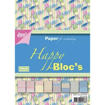 Joy Crafts A5 Paper Bloc Happy Sweet #6011/0034