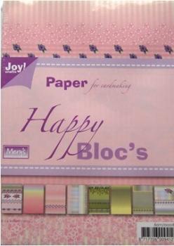 Joy Crafts A5 Paper Bloc Rose #6011/0008