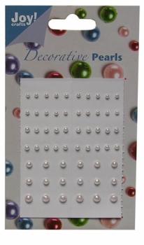 Joy Crafts Decorative Pearls White 6020/0004