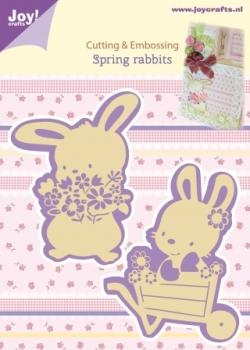 Joy Crafts Stanze Spring Rabbits #6002/0436
