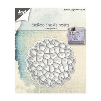 Joy Crafts Stanzschablone Endless Crackle Rosette #6002/1154