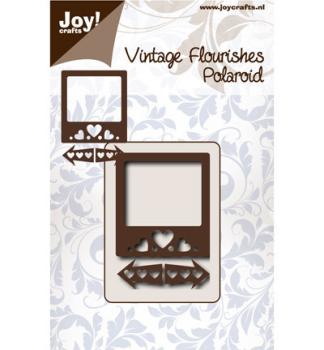 Joy! Crafts Vintage Flourish Stanzschablone Polaroid