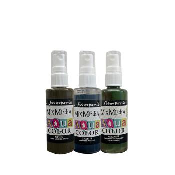 KAQXCC Stamperia Aquacolor Spray Kit Coffee and Chocolate