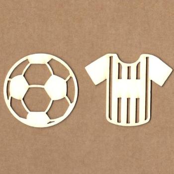 KORA Projects Chipboard T-shirt with Soccer Ball #2317