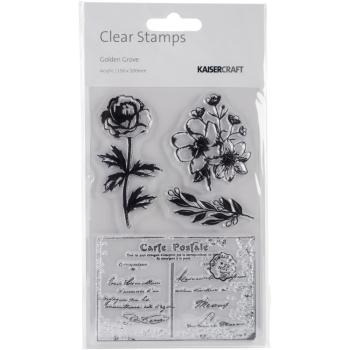 Kaisercraft Clear Stamps Golden Grove #CS305