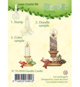 Leane Creatief Doodle Stamp Candle