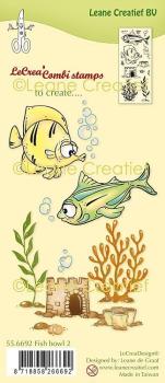 Leane Creatief Stamps Fish Bowl #02
