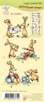 Leane Creatief Stamps The world of Bunnies 55.7750