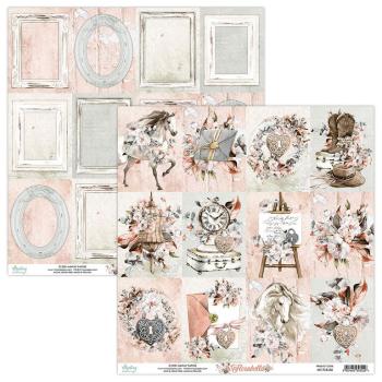 Mintay 12x12 Paper Sheet Florabella Cards #06