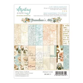 Mintay 6x8 Add-on Paper Pad Grandma's Attic