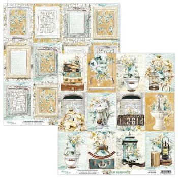SET Mintay 12x12 Paper Sheet Old Manor Cards #06