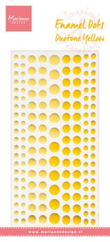 Marianne Design Enamel Dots Duotone Yellow (PL4527)