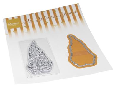 Marianne Design Stamp & Die Set Mr. Autumn Gnome #CS1149