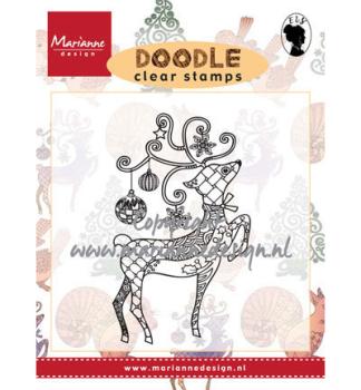 Marianne Design Clear Stamp Doodle Hirsch