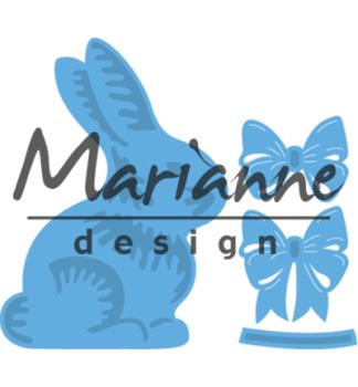 Marianne Design Creatables Easter Bunny with Bow #LR0519