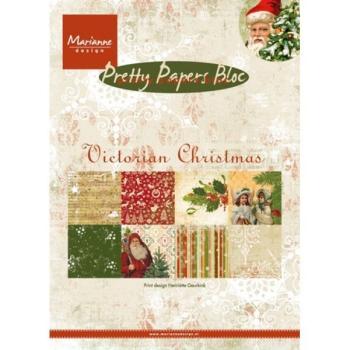 Marianne Design A5 Paper Pad Victorian Christmas #PK9125