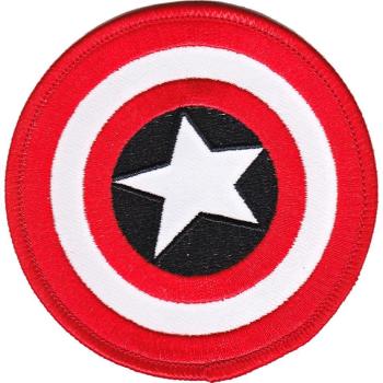 Marvel Comics Patch Retro Captain America Shield #PMVL2