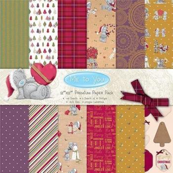 Me To You Christmas 12x12 Paper Pack