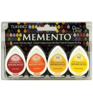 Memento Dew Drop Pigment Ink Camp Fire #001