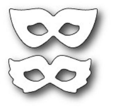 Memory Box Poppy Stanze Masquerade Masks