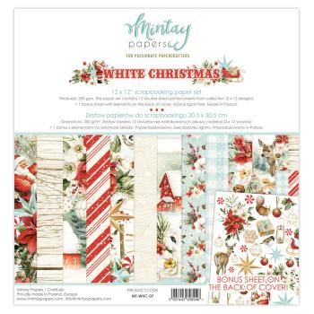 Mintay Papers 12x12 Paper Pad White Christmas