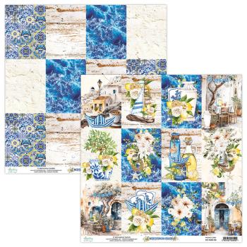 Mintay Papers 12x12 Paper Sheet Mediterranean Heaven Cards 06