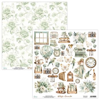 Mintay Papers 12x12 Paper Sheet Rustic Charms Elements 09