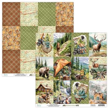 Mintay Papers 12x12 Paper Sheet The Great Outdoor Cards 06
