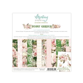 Mintay Papers 6x6 Paper Pad Peony Garden