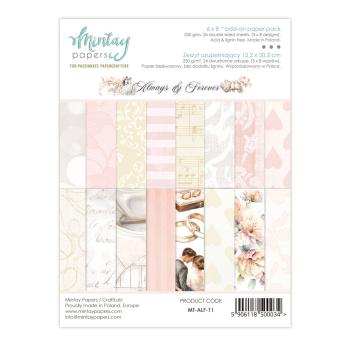 Mintay Papers 6x8 Add-on Paper Pad Always & Forever