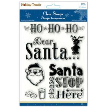 MultiCraft Holiday Clear Stamp Dear Santa CX221D