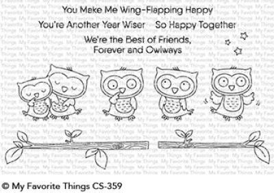 My Favorite Things Clear Stamp Forever and Owlways #359