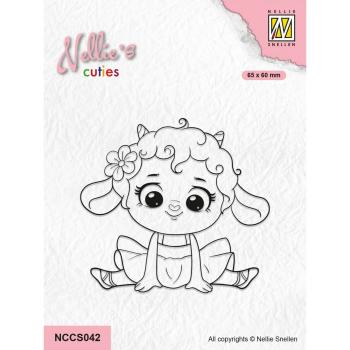 NCCS042 Nellie Snellen Clear Stamp Little Lamb