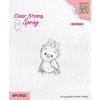 Nellie Snellen Clear Stamp Chickies Beauty SPCS022