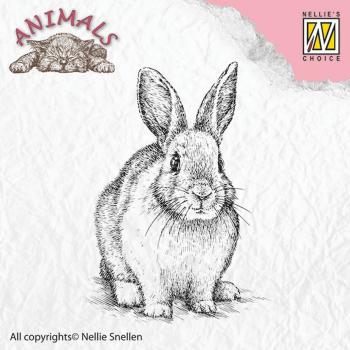 Nellie Snellen Clear Stamp Rabbit ANI012