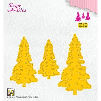 Nellie Snellen Shape Dies Pinetrees SD167
