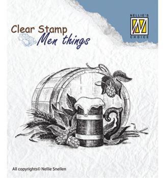 Nellie Snellen Clear Stamps Beer #CSMT010