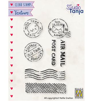 TXCS020 Nellie Snellen Texture Clear Stamps Post