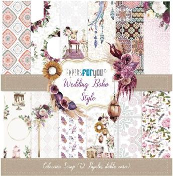 Papers For You 12x12 Paper Pad Boho Wedding Style #3159